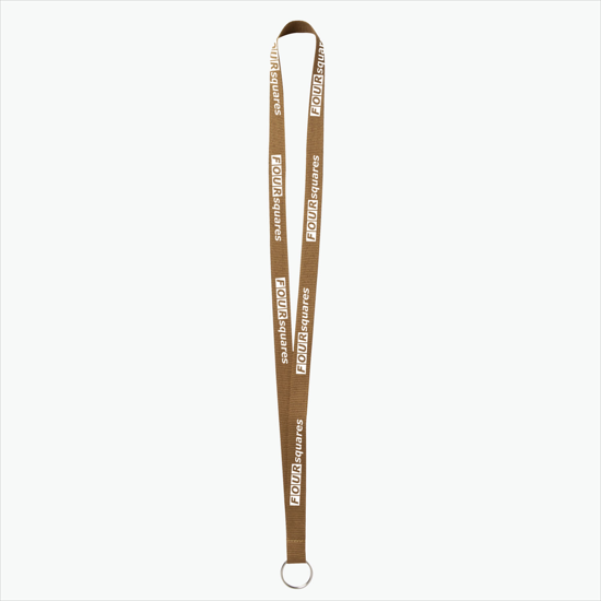 Plan Ahead & Save 5/8 Polyester Lanyard - Key Ring