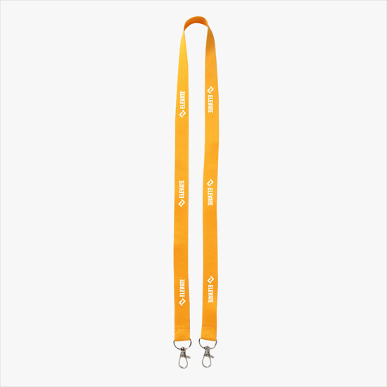 Plan Ahead & Save 3/4 Double-End Polyester Lanyard w/Double Lobster Claw