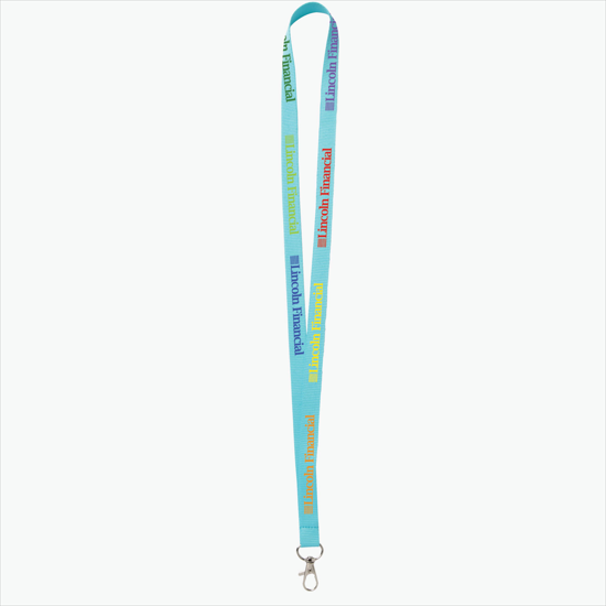 Plan Ahead & Save - 5/8 Economy Poly-Dye Full-Color Printed Lanyard w/Lobster Claw
