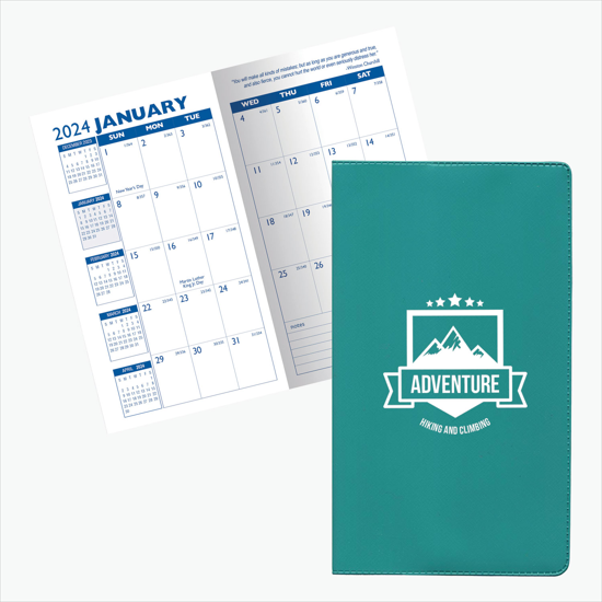 Vinyl Monthly Pocket Planner