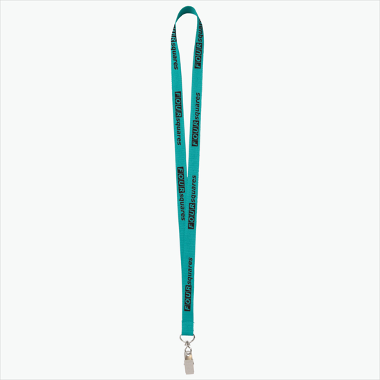 Plan Ahead & Save 5/8 Polyester Lanyard - Swivel Bulldog Clip