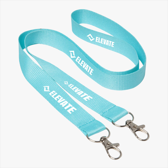 Plan Ahead & Save 3/4 Double-End Polyester Lanyard w/Double Lobster Claw