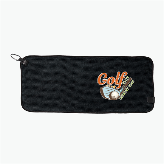 Maggy Magnetic Waffle Golf Towel - 28 X 12 - Full Color