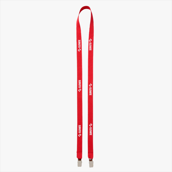 Plan Ahead & Save 5/8 Double-End Polyester Lanyard w/Double Non-Swivel Bulldog Clip