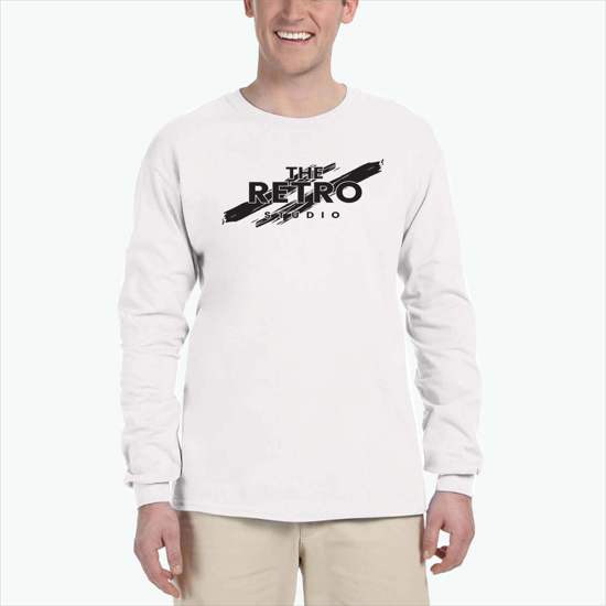 Gildan® Adult Long-Sleeve T-Shirt - Whites