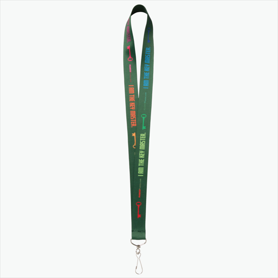 Plan Ahead & Save - 1 Economy Poly-Dye Full-Color Printed Lanyard w/J-Hook