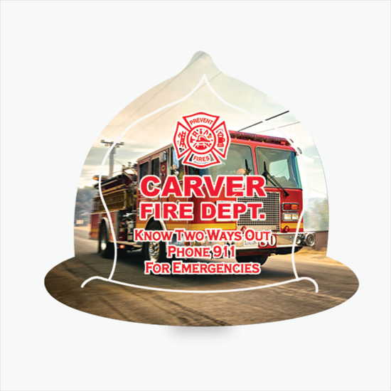 Jar Opener - Fire Helmet - Full Color