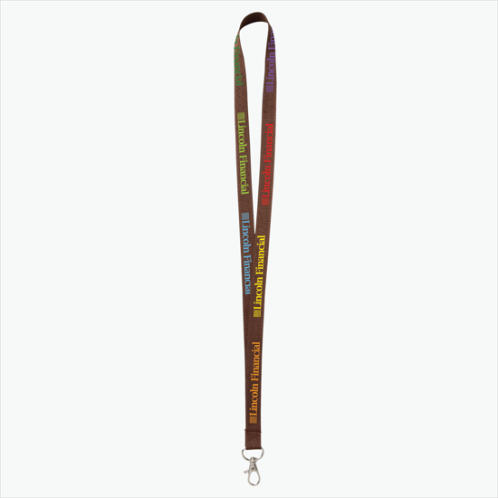 Plan Ahead & Save - 5/8 Economy Poly-Dye Full-Color Printed Lanyard w/Lobster Claw