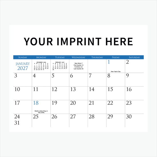 Custom Photos FSC Wall Calendar - Stapled