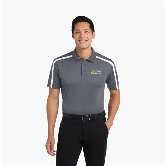 Silk Touch Performance Colorblock Stripe Polo - Men's