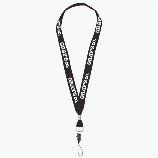 1 One Ply Cotton Lanyard - Accessories Loop