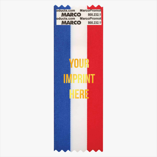 2 x 6 Custom Vertical Specialty Ribbon
