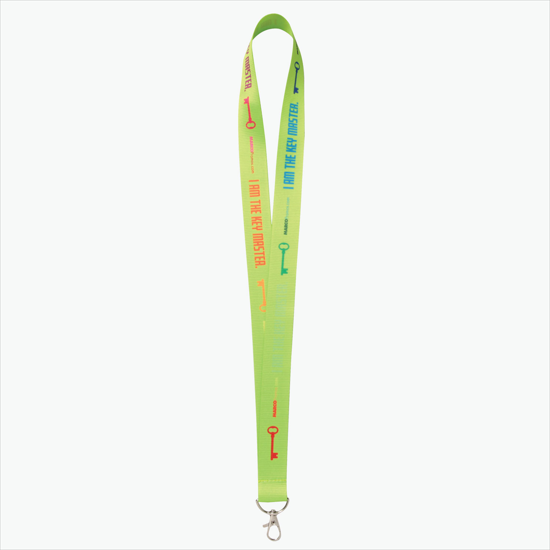 Plan Ahead & Save - 1 Economy Poly-Dye Full-Color Printed Lanyard w/Lobster Claw