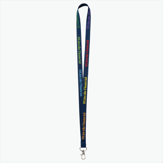 Plan Ahead & Save - 5/8 Economy Poly-Dye Full-Color Printed Lanyard w/Lobster Claw