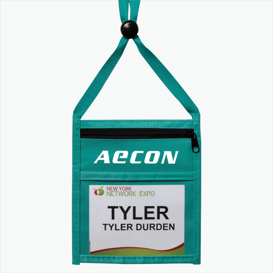 Plan Ahead & Save Event Essential Nylon Neck Wallet