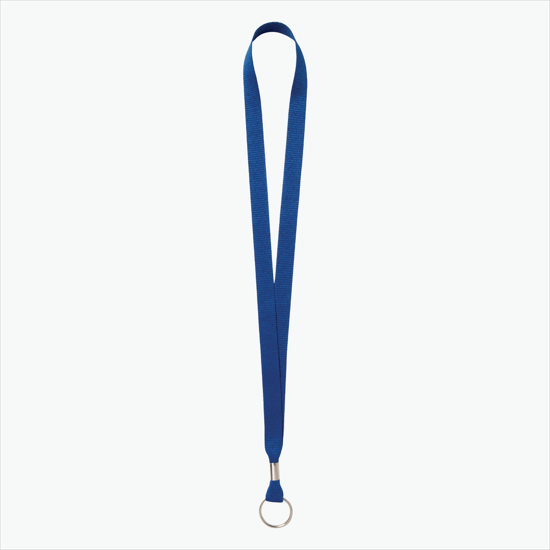 5/8 Polyester Lanyard - Blank - Split Ring