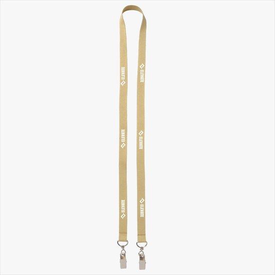 Plan Ahead & Save 5/8 Double-End Polyester Lanyard w/Double Swivel Bulldog Clip