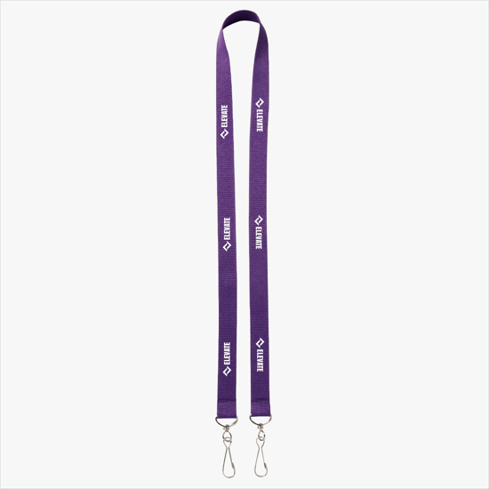 Plan Ahead & Save 3/4 Double-End Polyester Lanyard w/Double J-Hook