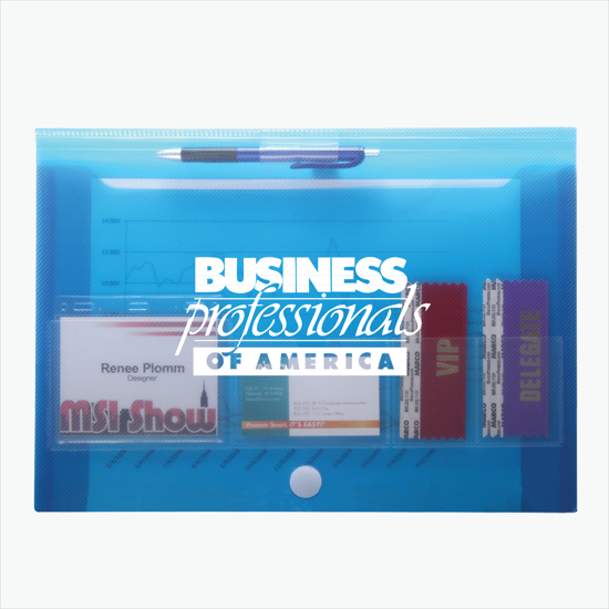 Poly Side Open Registration Case - One-Color Imprint