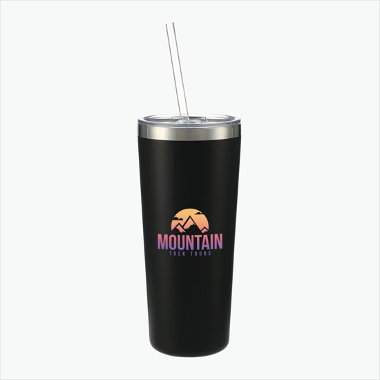 22 oz Thor Copper Vacuum Insulated Tumbler - Full Color