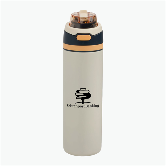 28 oz Elvin Recycled Bottle with Dual Function Lid