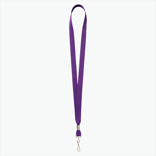 5/8 Polyester Lanyard - Blank - Swivel Hook