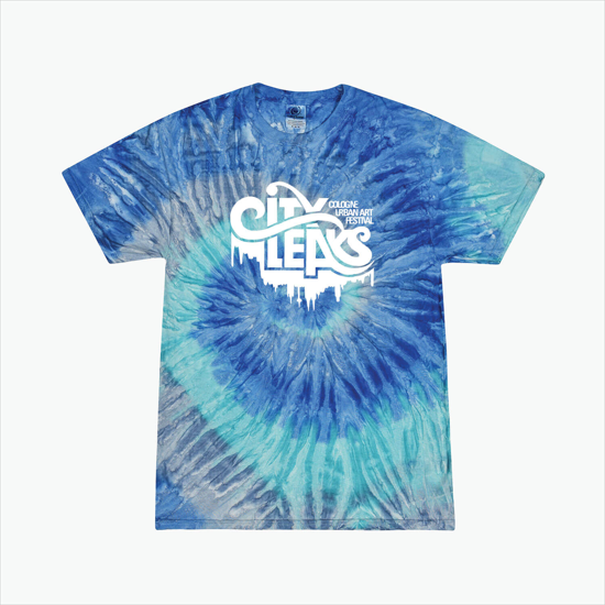 Tie Dyed Cotton Tee Adult - Swirl