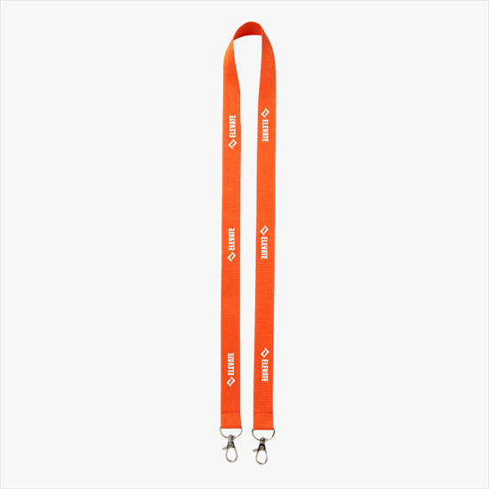 Plan Ahead & Save 3/4 Double-End Polyester Lanyard w/Double Lobster Claw