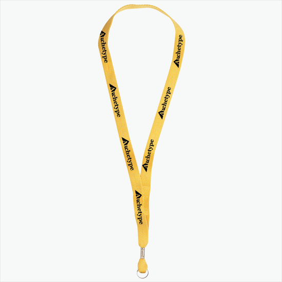 5/8 One Ply Cotton Lanyard - Split Ring