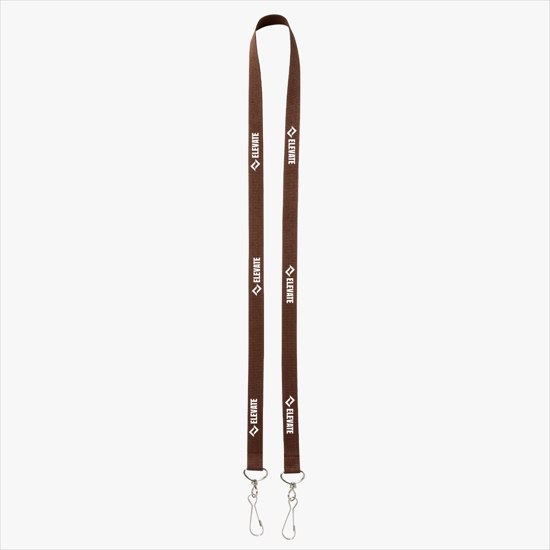 Plan Ahead & Save 5/8 Double-End Polyester Lanyard w/Double J-Hook