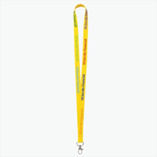 Plan Ahead & Save - 5/8 Economy Poly-Dye Full-Color Printed Lanyard w/Lobster Claw