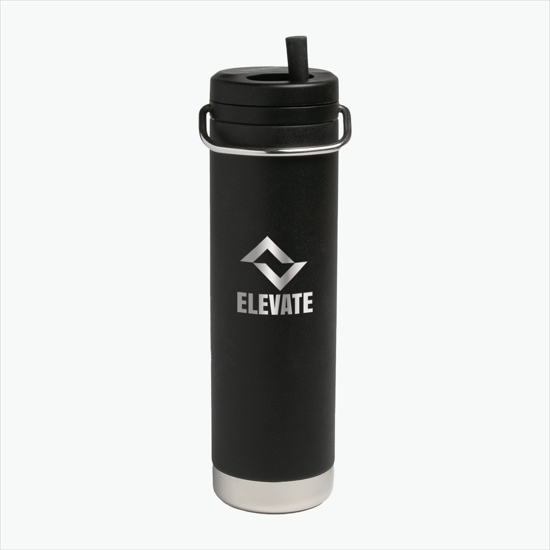 20 oz Klean Kanteen Eco TK Wide with Twist Straw Cap - Engraved
