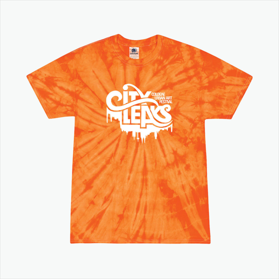 Tie Dyed Cotton Tee Adult - Spider