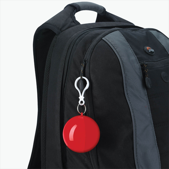 Rain Poncho Ball with Clip - 24-Hour Production