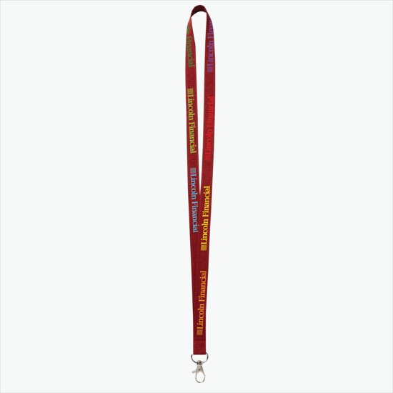 Plan Ahead & Save - 5/8 Economy Poly-Dye Full-Color Printed Lanyard w/Lobster Claw