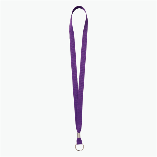 5/8 Polyester Lanyard - Blank - Split Ring