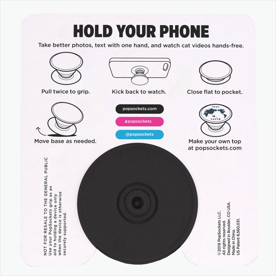 PopSockets® Vegan Leather Phone Stand