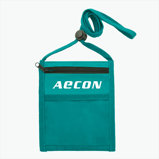 Plan Ahead & Save Event Essential Nylon Neck Wallet