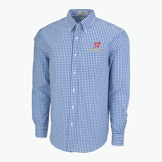 Easy-Care Gingham Shirt - Men's
