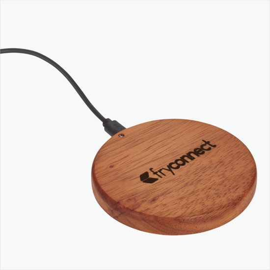 Wooden Wireless Charging Pad - 3
