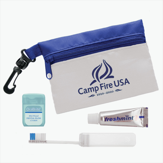 Zip Tote Dental Travel Kit