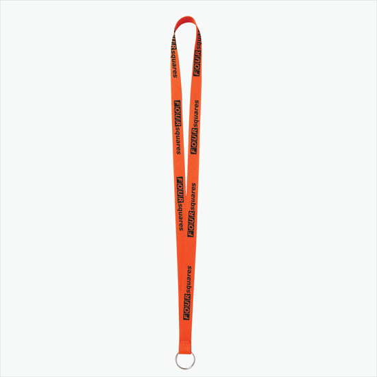 Plan Ahead & Save 5/8 Polyester Lanyard - Key Ring