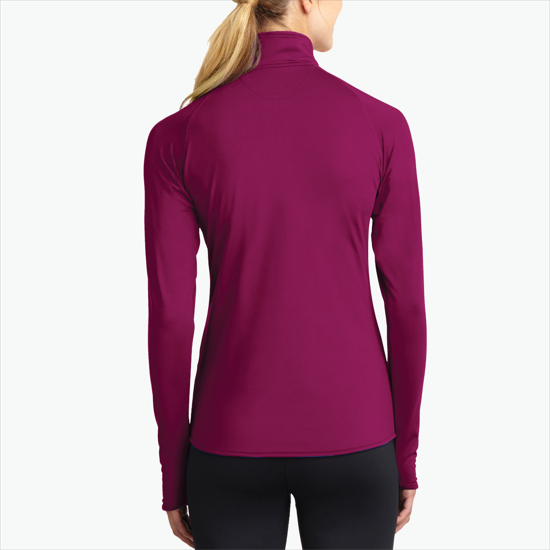 Sport Tek® Stretch 1/2 Zip Pullover - Women's