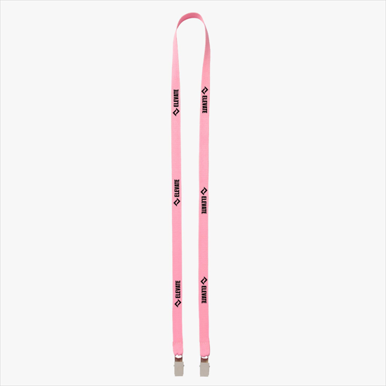 Plan Ahead & Save 5/8 Double-End Polyester Lanyard w/Double Non-Swivel Bulldog Clip