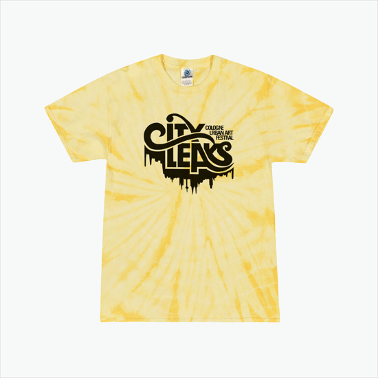 Tie Dyed Cotton Tee Adult - Spider