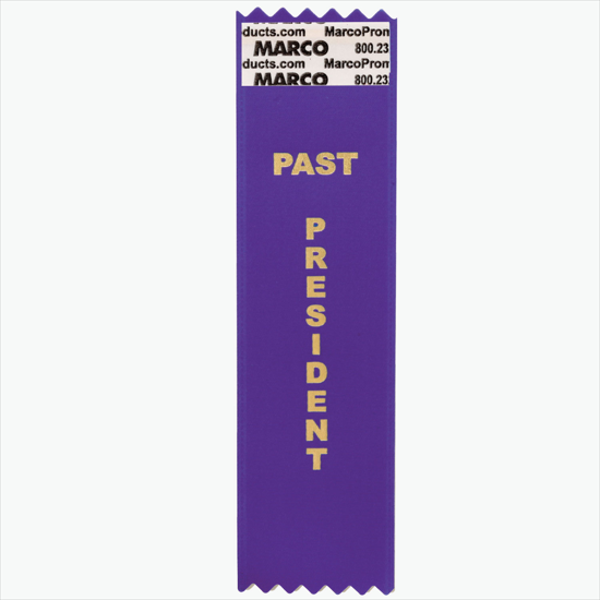 PAST PRESIDENT Ribbon - Vertical