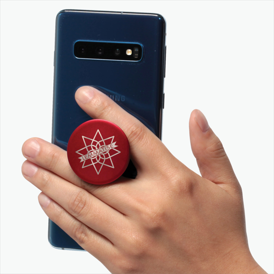 PopSockets® Phone Stand with Mount - Aluminum