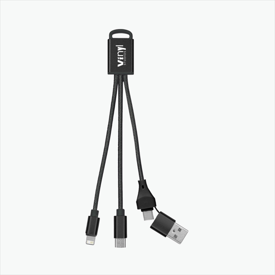 3-in-1 Braided Charging Cable 2.0 - 24-Hour Production