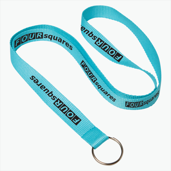 Plan Ahead & Save 5/8 Polyester Lanyard - Key Ring