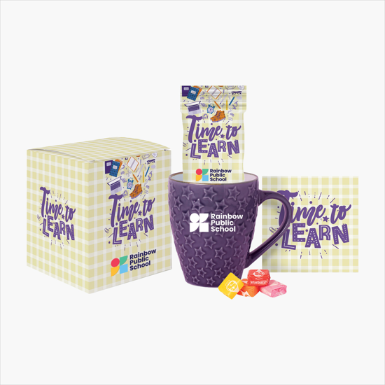 Shoot for the Starburst Mug and Candy Gift Set - Back to School